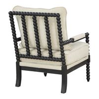 OSP Home Furnishings - Eliza Spindle Chair - Linen - Alternate Views