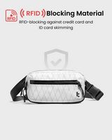 tomtoc - Aviator-T35 1.5L X-Pac Sling Bag with RFID Blocking, Minimalist Crossbody Bag Chest Shou... - Alternate Views