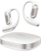 Shokz - OpenFit Pro Open-Ear True Wireless Bluetooth Active Noise Reduction Earbuds - White - Alternate Views
