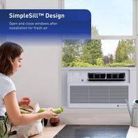 Friedrich - 8,000 BTU 350 Sq Ft Inverter Air Conditioner - white - Alternate Views