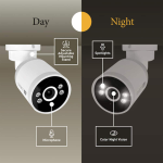 Swann - AdvancedX Series / NVR-8ADVANX / 1TB / 4x NHD-ADVANXB 4K Spotlight Bullet IP Cameras / Po... - Alternate Views