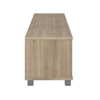 CorLiving - Hollywood Collection TV Stand with Open Cabinets for Most TVs up to 85