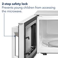 Insignia™ - .7 Cu. Ft. Compact Microwave - White - Alternate Views