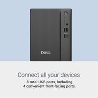 Dell - Desktop - AMD Ryzen 5 150 2025 - 16GB Memory - AMD Radeon 660M - 512GB Storage - Black - Alternate Views