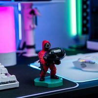 Cable Guys by Exquisite Gaming - Cable Guys: Squid Games - Triangle Guard Earbud & Phone Holder - Alternate Views