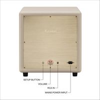 Marshall - Heston Sub 200 Subwoofer with Deep Bass and Bluetooth LE Connectivity for TV / Movies ... - Alternate Views