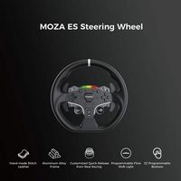 Moza Racing - R5 Direct Drive Sim Racing Bundle with 5.5Nm of force for PC - Black - Alternate Views