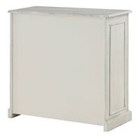 OSP Home Furnishings - Country Meadows 2-Shelf Bookcase - Antique White - Alternate Views