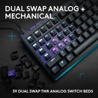 Logitech - G512 X 98 Full-size DUAL SWAP Hot-Swappable TMR Analog / Mechanical Gaming Keyboard fo... - Alternate Views