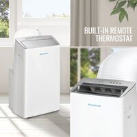 Keystone - 14,000 BTU ASHRAE/12,000 BTU DOE Portable Inverter Air Conditioner with Remote Control... - Alternate Views