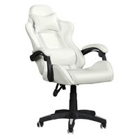 CorLiving - Ravagers Gaming Chair - White - Alternate Views