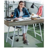 Floortex - Basic Lipped Vinyl Chair Mat for Low Pile Carpets 36 x 48 inches - Clear - Alternate Views