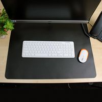 Floortex - Desktex Desk Pad - Black - Alternate Views