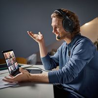 Sennheiser - HD 500 BAM Add-on Boom Arm Microphone - Black - Alternate Views