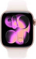 Apple Watch Series 11 (GPS) 42mm Rose Gold Aluminum Case with Light Blush Sport Band - M/L - Rose... - Alternate Views