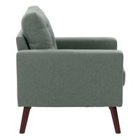 CorLiving - Elwood Tufted Accent Chair - Green - Alternate Views