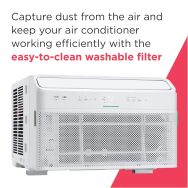 Frigidaire - Gallery 115V 10,000 BTU 450 Sq. Ft. Smart Inverter Window Air Conditioner with Remot... - Alternate Views