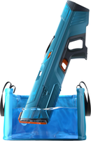 SPYRA - Electric Water Blaster Outdoor Squirt for Pool Games, SpyraFour - Blue - Alternate Views