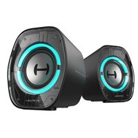 Edifier - G1000 II 2.0 Bluetooth Gaming Speakers with RGB Lighting (2-Piece) - Black - Alternate Views