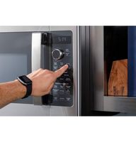 GE Profile - 1.7 Cu. Ft. Convection Over-the-Range Microwave with Sensor Cooking and Air Fry - St... - Alternate Views