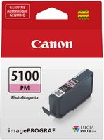 Canon - PFI-5100 AMR LUCIA PRO II Standard Capacity Ink Cartridge - Photo Magenta - Alternate Views