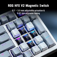 ASUS - ROG Azoth 96% Wireless Magnetic Hall Effect RGB Gaming Keyboard with Hot-Swappable ROG HFX... - Alternate Views