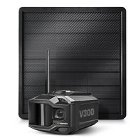 Vosker - V300 Ultimate Outdoor Wireless 1080p Security System with External Solar Panel - Black - Alternate Views