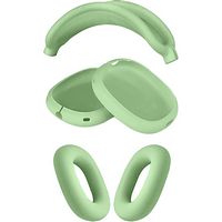 SaharaCase - Silicone Combo Kit Case for Apple AirPods Max Headphones - Green - Alternate Views