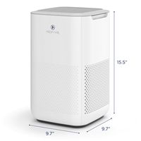 Medify Air - Medify MA-15 293 Sq. Ft. Portable Air Purifier with True HEPA H13 Filter - White - Alternate Views