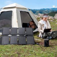 Anker - SOLIX C300X DC Solar Generator 288Wh (90,000mAh)/300W 2-in-1 Power Pack for Outdoor Campi... - Alternate Views