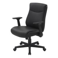 Office Star Products - Mid Back Managers Office Chair - Black - Alternate Views