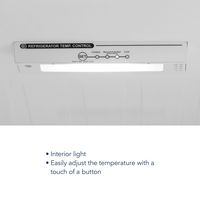 Insignia™ - 11.5 Cu. Ft. Bottom Mount Refrigerator with ENERGY STAR Certification - Stainless Steel - Alternate Views