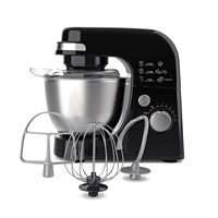 Hamilton Beach - 7-Speed Tilt-Head Stand Mixer - Black - Alternate Views