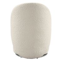 OSP Home Furnishings - Lystra Swivel Vanity Chair - Textured Cream - Alternate Views