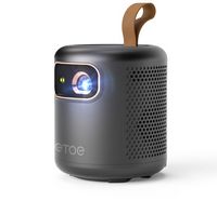 ETOE - Dolphin DLP Projector, 1080P 500 ANSI Lumens, Google TV with Licensed Netflix, Dolby Atmos... - Alternate Views
