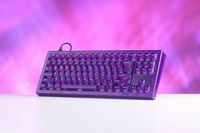 DROP - CSTM80 TKL Wired Mechanical Gaming Keyboard with RGB Backlighting - Atomic Purple - Alternate Views