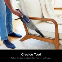 Shark - Cyclone PET Handheld Vacuum with HyperVelocity Suction, PetExtract Hair Tool - Navy Blue - Alternate Views