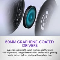Alienware - Pro Wireless Gaming Headset for PC, PS5, PS4, Switch and Mobile - Dark Side of the Moon - Alternate Views