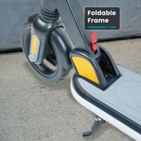 GoTrax - XR Glow Electric Scooter w/ 11mi Max Operating Range & 10mph Max Speed - Black - Alternate Views