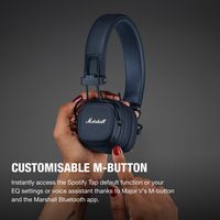 Marshall - Major V Wireless On-Ear Bluetooth Headphones with Lightweight Foldable Design and Micr... - Alternate Views