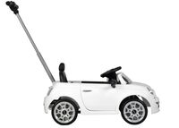 Best Rideon Cars - Fiat 500 Push Car Stroller - White - Alternate Views