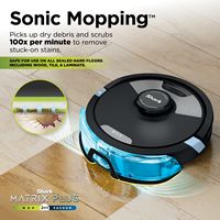 Shark - Matrix Plus 2-in-1 Robot Vacuum & Mop with Sonic Mopping, Matrix Clean, Home Mapping, HEP... - Alternate Views