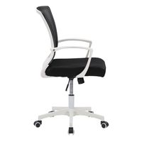 CorLiving - Workspace Mesh Back Office Chair - Black and White - Alternate Views