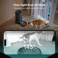 PETLIBRO - Granary WiFi Stainless Steel 5L Automatic Dog and Cat Feeder with Camera Monitoring - ... - Alternate Views