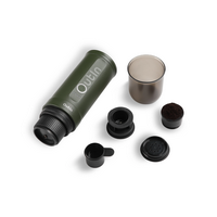 Outin - Nano Portable Electric Espresso Machine Single Serve Coffee Maker - Forest Green - Alternate Views