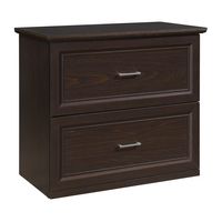 OSP Home Furnishings - Jefferson 2-Drawer Lateral File with Lockdowel Fastening System - Espresso - Alternate Views