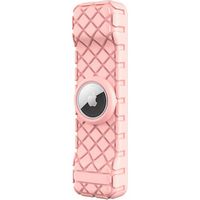 SaharaCase - Apple TV 4K Remote Silicone Case for Apple AirTag - Pink - Alternate Views