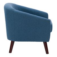 CorLiving - Elwood Modern Tub Chair - Blue - Alternate Views