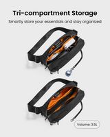 tomtoc - Aviator-T35 3.5L X-Pac Sling Bag with RFID Blocking, Minimalist Crossbody Bag Chest Shou... - Alternate Views