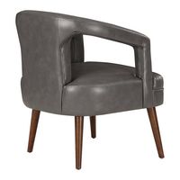 OSP Home Furnishings - Mason Accent Reception Chair - Pewter - Alternate Views